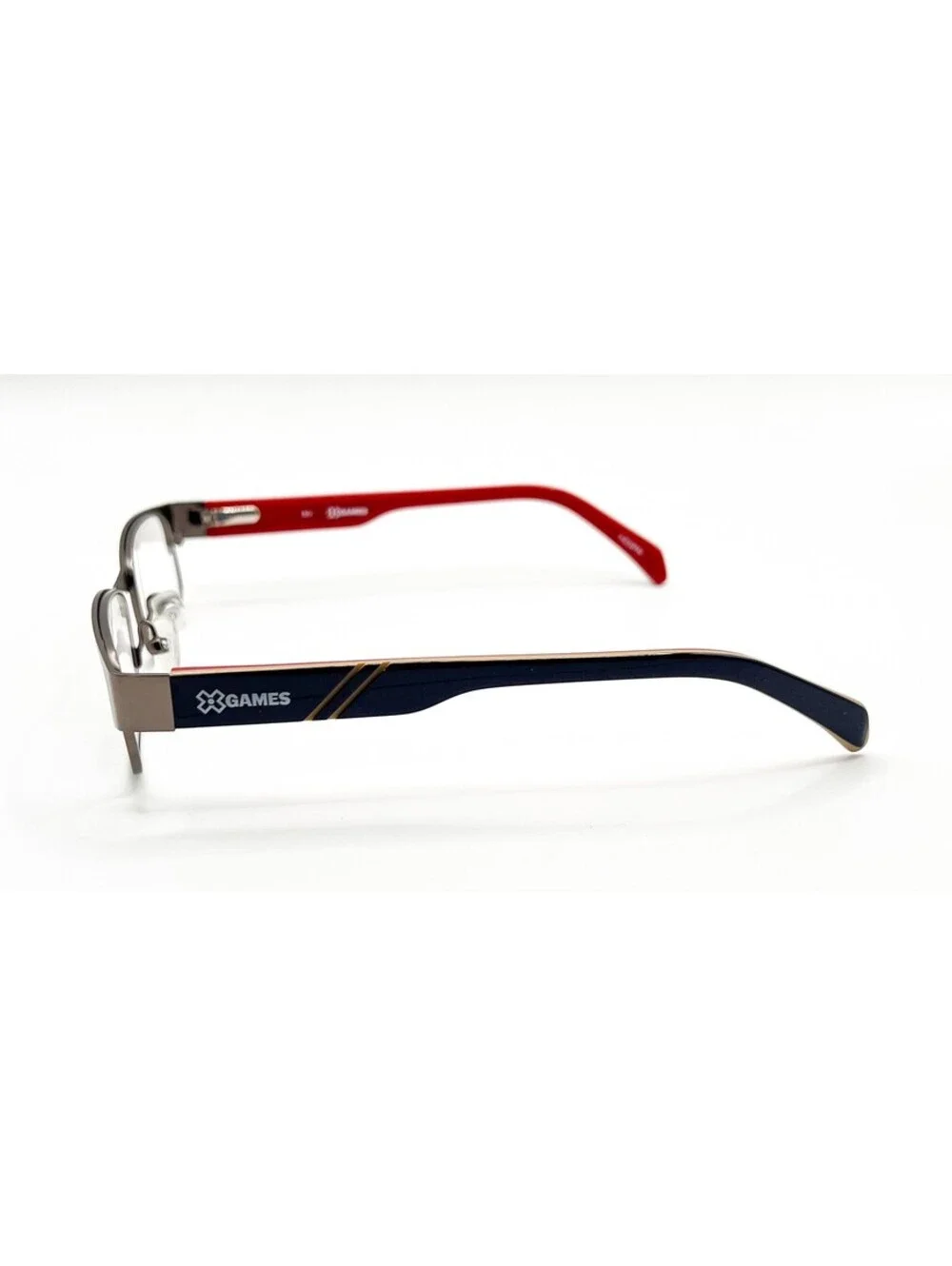 X Games Biker 033 Satin Gunmetal Authentic Eyeglasses 47-16-130
